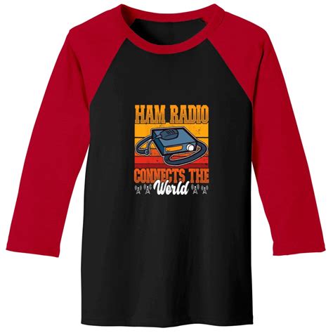 Ham Radio Connect World Amateur Radio And Ham Radio Operator Baseball