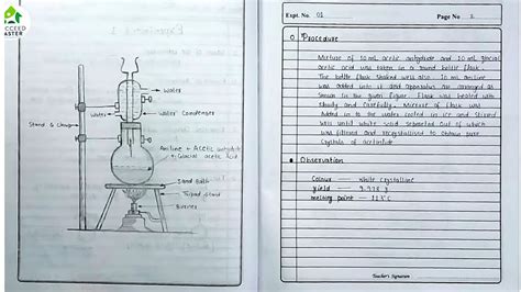 12th Chemistry Practical Notebook 2024 परकटकल क कप कस लख