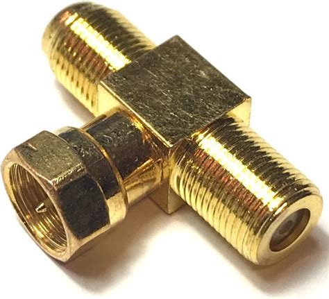 Amazon CESS F Type Connector Male To 2 Female Splitter Adapter 2