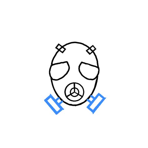 How to Draw a Gas Mask - Step by Step Easy Drawing Guides - Drawing Howtos