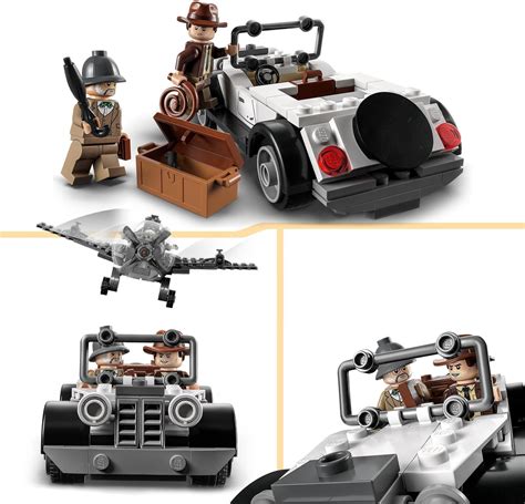 Lego Indiana Jones 77012 Pościg Myśliwcem Ceny I Opinie Ceneopl