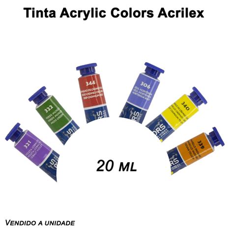 Tinta Acr Lica Acrylic Colors Ml Acrilex