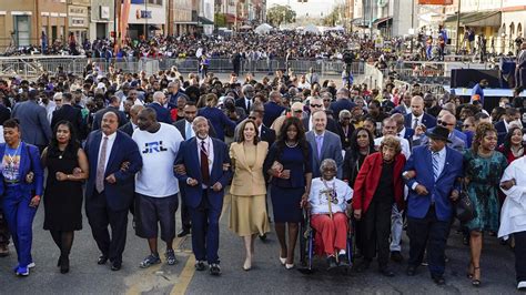 Kamala Harris Marks Bloody Sunday Anniversary In Selma