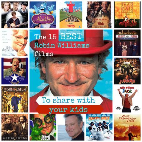 The 15 best Robin Williams movies to share with your kids