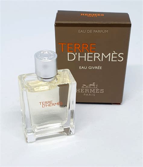 Miniature de parfum Eau givrée Terre Hermès 5 ml Miniatures de parfum