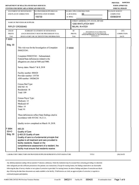 Fillable Online Complaint In Substantiated Fax Email Print