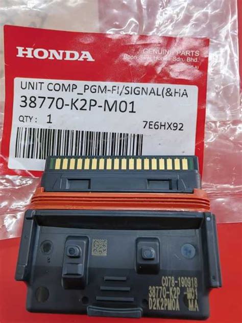 Honda Rsx Ecu Unit Pgm Fi Unit Original Honda Lazada