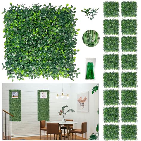 Buy Bybeton Artificial Grass Wall Panels10x 1016pcs Boxwood