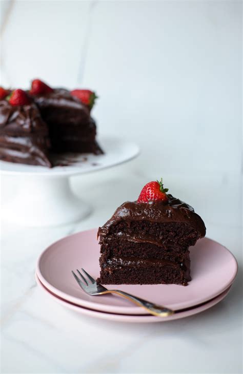 Naked Cake De Chocolate Vegano Veg Carinho