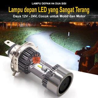 Jual 2 Pcs Sepasang Lampu Led H4 Mobil Truck AYOTO M4A Watt 30 Hi Low