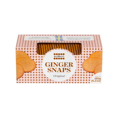 Nyaker Original Ginger Snaps 150g Food Depot Toronto