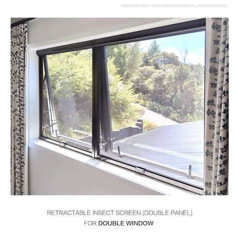 Retractable Insect Screen For Windows Sunnyhomes Nz