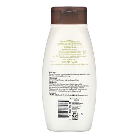 Aveeno Daily Moisturizing Body Wash 18 Oz Wisermerchant