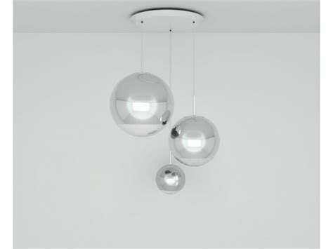 Tom Dixon Mirror Ball Multi Drop Pendants Scossa