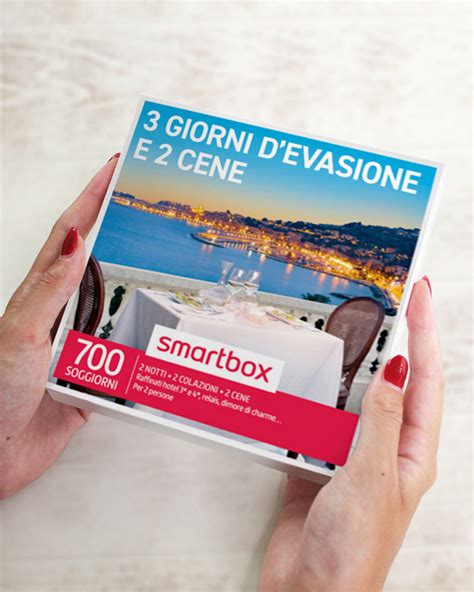 Cofanetto Smartbox 3 Giorni D Evasione E 2 Cene Con 2 Notti