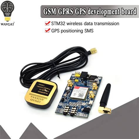 Sim808 Module Gsm Gprs Gps Development Board Ipx Sma With Gps Antenna