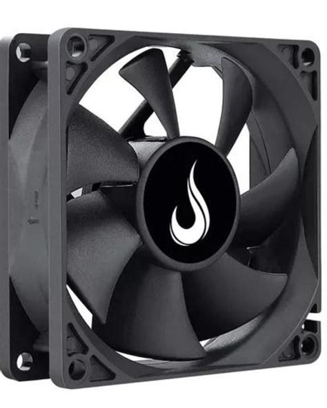 Cooler Fan Para Gabinete 80mm Rise Mode Black Rm Bk 02 Fb TRCOM