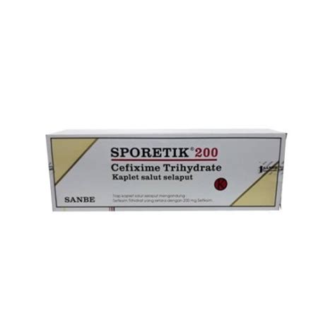 Sporetik 200 Mg 10 Kaplet Manfaat Kandungan Dosis Dan Efek Samping