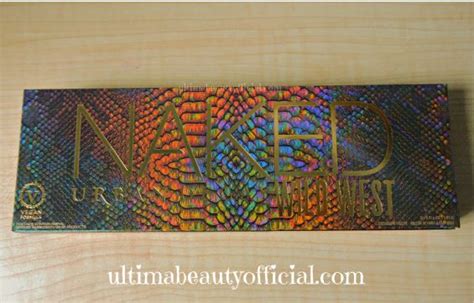 Ultima Beauty Urban Decay Naked Wild West Palette Tutorial Review With Swatches