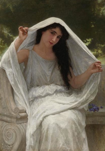 The Veil 1898 William Adolphe Bouguereau WikiArt Org