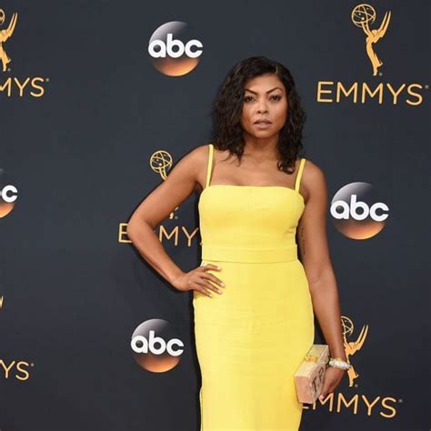 Taraji P Henson En La Alfombra Roja De Los Premios Emmy 2016 Alfombra Roja De Los Premios