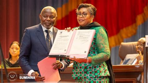 Investiture Du Gouvernement Suminwa En Rdc Priorit L Emploi Et