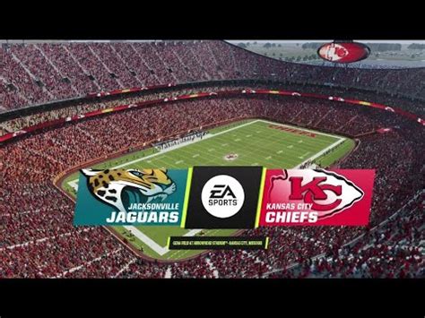 Jaguars Vs Chiefs Divisional Simulation Madden 23 Next Gen YouTube