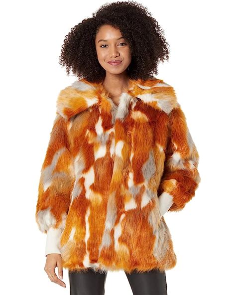 Nvlt Reversible Multi Faux Fur Coat 6pm