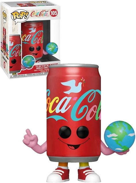 Funko Pop Coca Coca Coca Cola Can Hilltop Anniversary Figura De