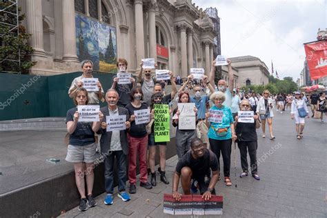 Nuevo Activistas Clim Ticos Realizan Una Protesta En Nueva York