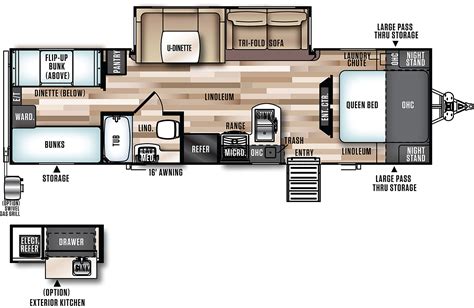 Two Bedroom Travel Trailer Floor Plans Pdf | Viewfloor.co