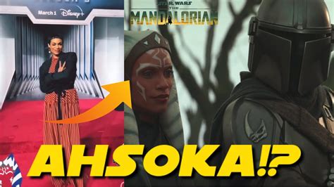 AHSOKA IN MANDALORIAN SEASON 3 TEASE Star Wars Mandalorian Season 3