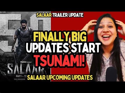 Salaar TRAILER UPDATE Salaar Release Date Salaar Box Office