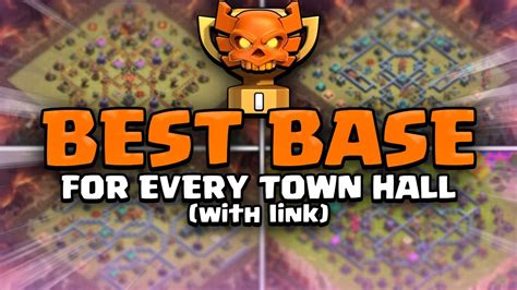 New Best Cwl And War Base Link For Every Town Hall Clash Of