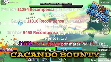 Caçando Bounty a Minha Build Favorita No BLOX FRUITS YouTube