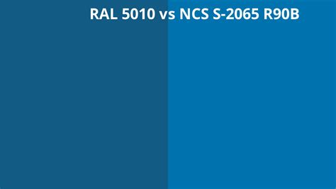 Ral 5010 Vs Ncs S 2065 R90b Ral Colour Chart Uk