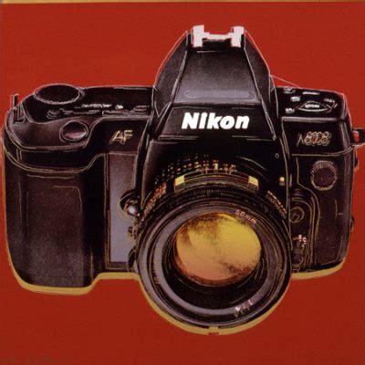 NIKON ORANGE HOMAGE TO ANDY WARHOL Augen Gallery