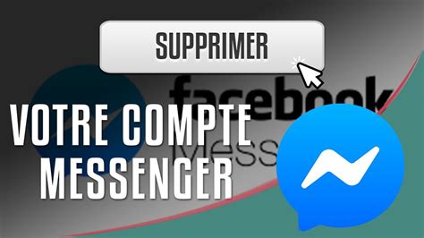 Désactiver ou supprimer un compte Messenger YouTube