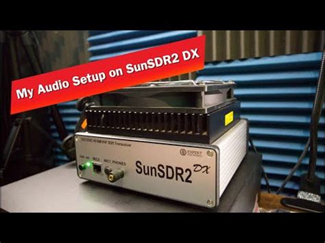 Audio Setup To The SunSDR2 DX Using Heil PR40 Microphone Expert