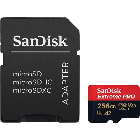 SANDISK Spominska Kartica SD Kartica Extreme PRO MicroSDXC 256GB