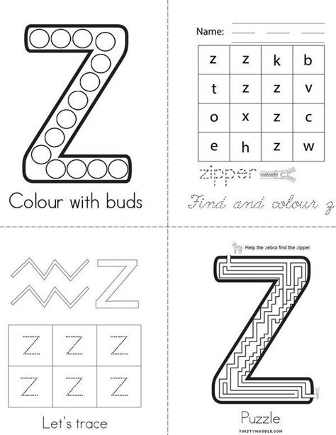 Tracing The Letter Z Worksheets Artofit