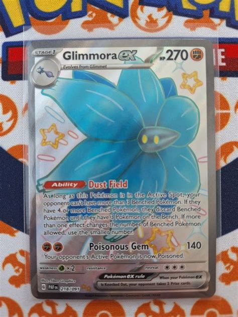 Pokemon Glimmora Ex PAF 218 Englisch Kaufen Auf Ricardo