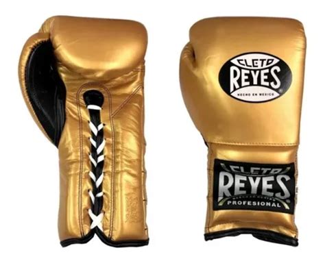 Guantes Cleto Reyes Con Agujeta Dorados Oz Env O Gratis