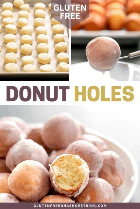 Glazed Gluten Free Donut Holes Like Munchkins