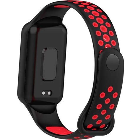 Pasek Silikonowy Do Amazfit Band Czarny Czerwony Sklep Xgsm Pl