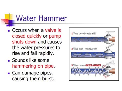 how to fix a water hammer problem - Wiring Work