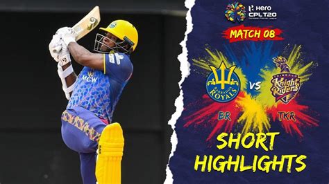 Highlights | Barbados Royals vs Trinbago Knight Riders | CPL 2022