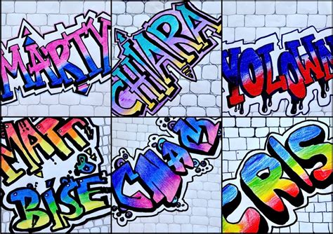 Name In Graffiti Style Graffiti Names Name Art Projects Art Lessons