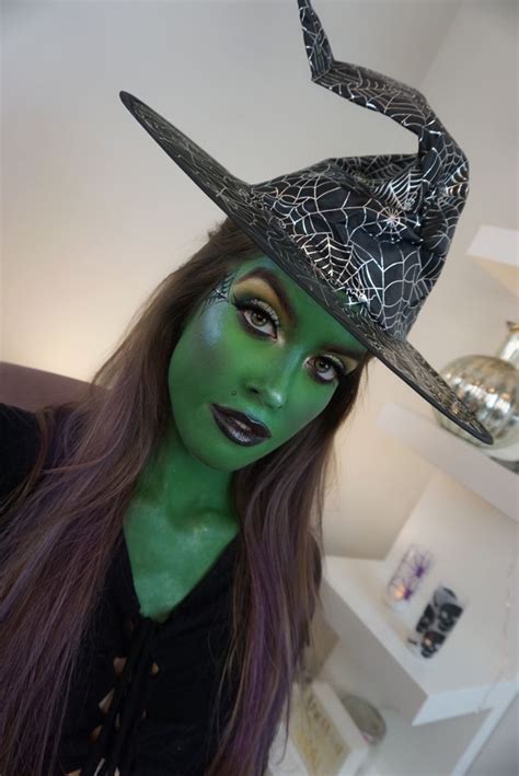 Easy Green Witch Makeup Halloween Makeup Witch Makeup Halloween