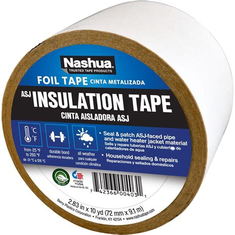 Nashua Tape 283 In X 10 Yd Asj All Service Jacketing Insulation